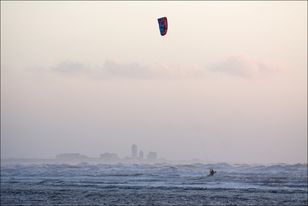 A Kite and Some Waves